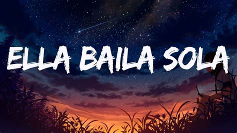 ella baila sola letra|ella baila sola letra peso.